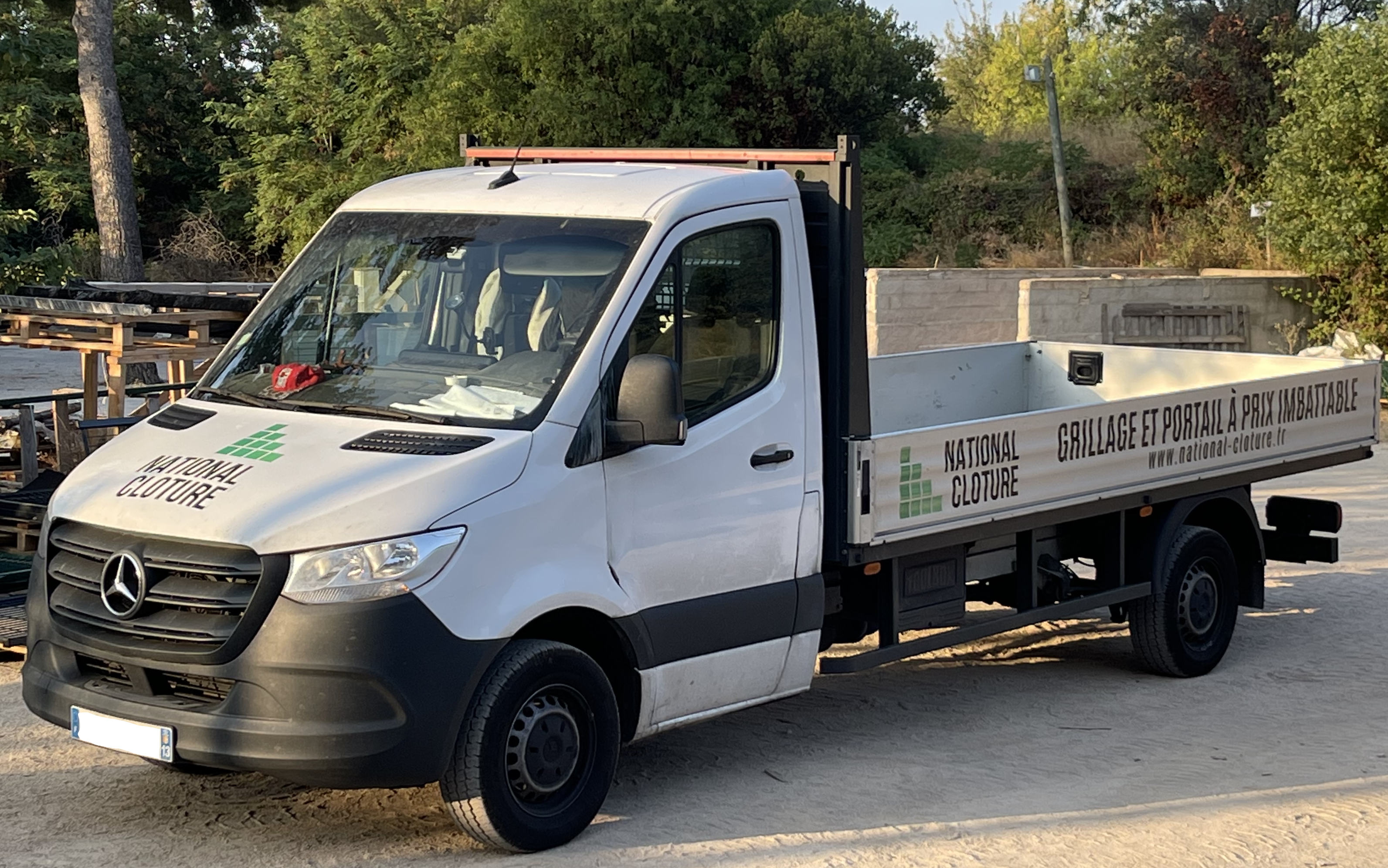 Camion National Clôture pour Livraison